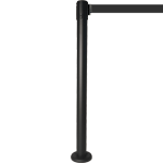 TSO110N - colonnina SAFE IN modello OUTDOOR tassellabile colore nero nastro NERO