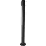 TSO110X - colonnina SAFE IN modello OUTDOOR tassellabile col.nero SENZA nastro