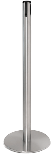 TSP201X - colonnina SAFE IN modello PLUS acciaio spazzolato SENZA nastro