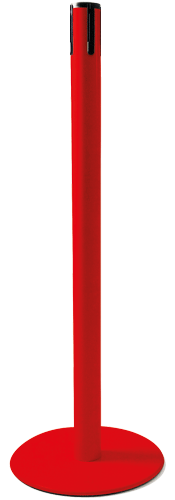 TSP203X - colonnina SAFE IN modello PLUS colore rosso SENZA nastro