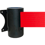 TST400R - testina a muro SAFE IN nera nastro 4 mt ROSSO