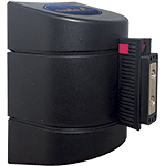 TSTM05 - testina a muro SAFE IN "magnetica" nastro da 5 mt colore NERO