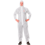 TTM4500WXL - Tuta integrale bianca di I cat.progettata per protezione leggera tg.XL