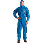 TTM4532L - Tuta monouso 3M 4532+ colore blu traspirante tipo 5 e 6 tg. L