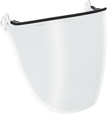 TV016 - Visiera full face in policarbonato trasparente antigraffio EN166