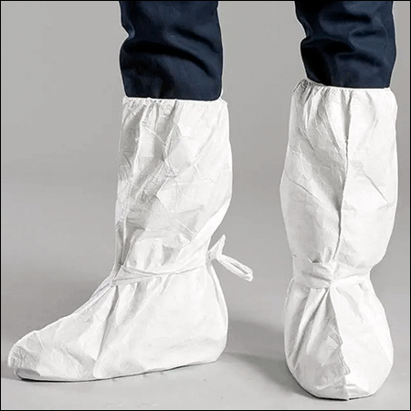 TYV17 - conf.5 paia calzari TYVEK suola antiscivolo PVC, misura cm 34