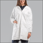 TYV7L - Camice in Tyvek bianco per laboratori tg. L