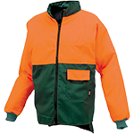 UTP895XXXL - giacca da boscaiolo verde/arancio a norma EN 381-11 tg.XXXL