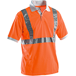 VPAP1130AS - polo A.V. tessuto piquet 100% poliestere colore arancio tg.S