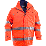 VPAP414XXXL - parka triplo uso AV WINTER II cat. impermeabile col.ARANCIO tg.XXXL