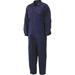VPS8070/60 - Tuta con cerniera 100% cot.blu tg. 60