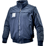 VPSD175BXXXL - bomber imbottito D-SWAT con maniche staccabili colore BLU tg.XXXL