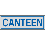 YE96685 - Label silver CANTEEN