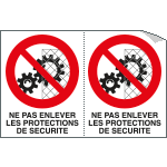 YF95208A - Sheet n.2 label NE PAS ENLEVER...