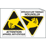 YF95291A - Sheet n.2 label ATTENTION APPAREIL...