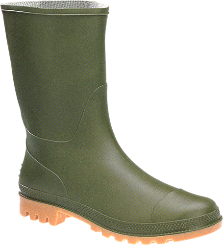 ZC630143 - Stivale a tronchetto PVC verde foderato mis.43