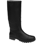 ZC6310N41 - Stivale al ginocchio PVC NERO foderato mis.41 ENISO 20347