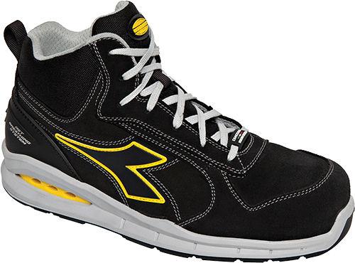 ZCS7622348 - scarpa alta "Run net airbox mid" crosta NERA S3 SRC n.48