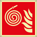 [EL15106WS] EL15106WS - Etichetta fotoluminescente Idrante