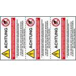 [EYD91530E] EYD91530E - Sheet n. 3 label ACHTUNG.....EN ISO 7010