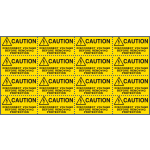 [EYE91560C] EYE91560C - Sheet n. 16 label DISCONNECT VOLTAGE BEFORE REMOVING PRO...EN ISO 7010