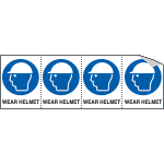 [EYE95233B] EYE95233B - Sheet n.4 label WEAR HELMET EN ISO 7010 M014