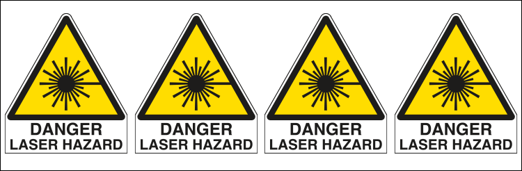[EYE95292B] EYE95292B - Sheet n. 4 label DANGER LASER...