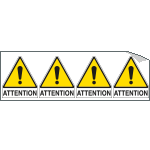 [EYF95257B] EYF95257B - Sheet n.4 label ATTENTION EN ISO 7010
