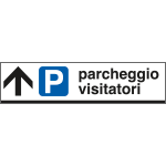 [FA6811A] FA6811A - Cartello scatolato PARCHEGGIO VISITATORI avanti
