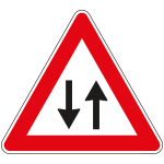 [FAR160026] FAR160026 - Triangolo rifrangente NF 26 DOPPIO SENSO CIRCOLAZIONE