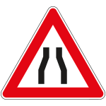 [FAR190017] FAR190017 - Triangolo rifrangente NF 17 STRETTOIA SIMMETRICA