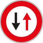 [FAR260041] FAR260041 - Disco rifr NF41 DARE PRECEDENZA SENSO UNICO ALTERNATO