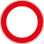 [FAR290046] FAR290046 - Disco alluminio rifrangente NF 46 DIVIETO TRANSITO diametro 90