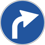 [FAR290080D] FAR290080D - Disco rifr NF80d PREAVVISO DIREZIONE obbligo DESTRA diametro 90