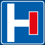 [FAR661311] FAR661311 - Cartello  NF311 PREAVVISO DI STRADA SENZA USCITA