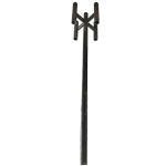 [FIR6011S] FIR6011S - sostegno metallico a 4 vie per segnale diametro mm 400