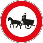 [FLR260053] FLR260053 - Cartello NF 53 TRANSITO vietato VEICOLI TRAZIONE ANIM