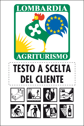 [FLR5701Z] FLR5701Z - cartello agriturismo regione lombardia