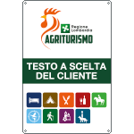 [FLR5701Z] FLR5701Z - cartello agriturismo regione lombardia
