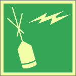 [L9844S] L9844S - Cartello fotoluminescente EPIRB