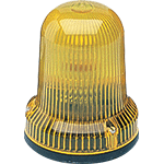 [LPM24Y] LPM24Y - Segnalatore fisso 24V mignon b.piana giallo