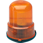 [LPS24A] LPS24A - Segnalatore lampeggiante 24V small colore arancio