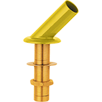 [LVRIC129Y] LVRIC129Y - Ricambi: kit supporto 45 gradi da banco / da parete GIALLO
