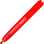 [MAK222R] MAK222R - pennarello indelebili con pulsante a scatto DURA INK 20 col. ROSSO