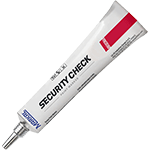 [MAK668R] MAK668R - vernice di sicurezza per viti in tubetto Security Check Point ROSSO
