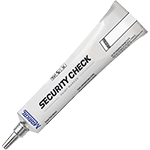[MAK668W] MAK668W - vernice di sicurezza per viti in tubetto Security Check Point BIANCO