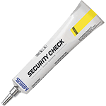 [MAK668Y] MAK668Y - vernice di sicurezza per viti in tubetto Security Check Point GIALLO