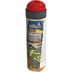 [NS400SR] NS400SR - vernice da cantiere SAFE IN colore ROSSO FLUO 500 ml