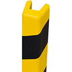 [PGE230S] PGE230S - Paracolpi SAFE IN in Eva espansa con incavo larg.28mm col.giallo/nero
