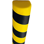 [PGE430S] PGE430S - Paracolpi SAFE IN in Eva espansa tondo diametro 40 mm col. giallo/nero